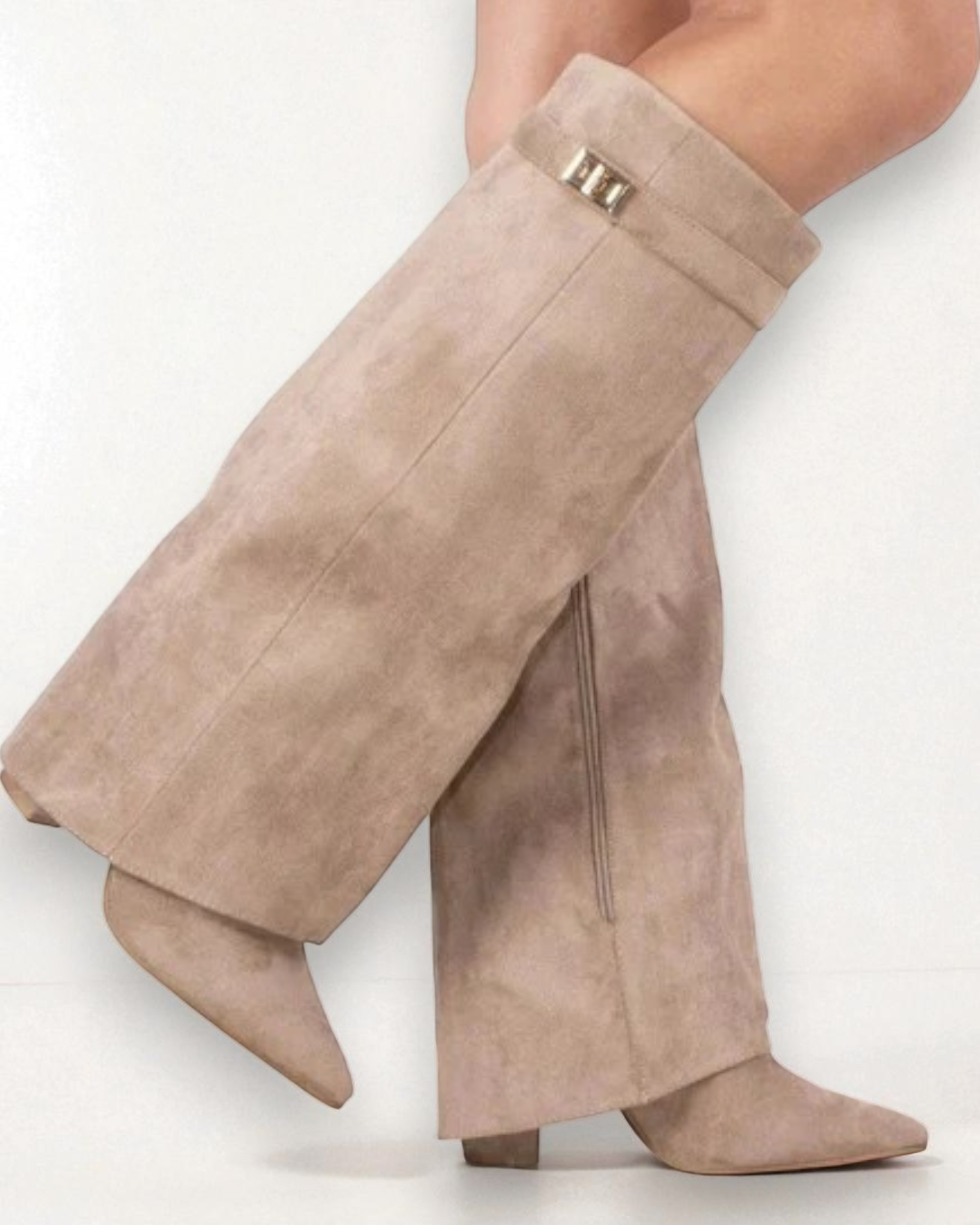 Liora™ | Flap-Detail High Boots